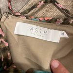 ASTR The Label NWT Green Floral Ibiza Floral Ruched Cutout Mini Dress Size S Photo 6