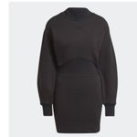 Adidas NWT Womens Badge Of Sport Dress Black Photo 7