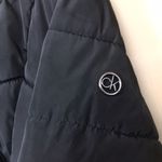 Calvin Klein  Women’s Black Long Line Hooded Puffer Double Zip-Up Jacket Photo 4