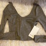 Lululemon Gray Align Long Sleeve Photo 0