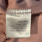 Bibi Women's Fleece Jacket Light Pink Mauve Oversized Relaxed Fit SM Pockets Photo 9