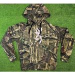 Browning Y2K Camo Hoodie SM WMNs Pink Embroidered Buck Logo Vintage Camoflauge Photo 0