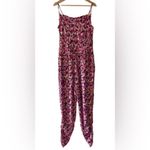 Bar III ‎ Pink Patterned Jumpsuit Size Large NWT Photo 1
