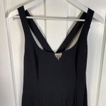 Saks 5th Avenue Vintage Black Strap Back Mermaid Special Occassion Dress New w Tag W-677 Sz 10 Photo 1
