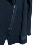 Athleta  Sweater Jacket XS Black Sentinel Extra Fine Merino Wool Zipper Outerwear Photo 3