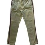 Anthropologie Chinos Sporty Side Stripe Casual Pants Trouser OB720363 Size 29 Photo 2