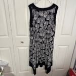 Elie McCarthy black white handkerchief dress size 3XL Photo 6