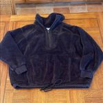 JoyLab  Cozy Black PLUSH Fleece Pullover MEDIUM Photo 0