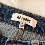 RE/DONE Womens 90s High Rise Crop Jeans New Mid 70s Wash Button Fly 26 Photo 5