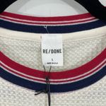 RE/DONE NWT  Long Sleeve Thermal Pocket‎ Tee in Vintage White Size LARGE REDONE Photo 7