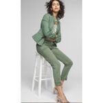 White House | Black Market WHBM Rosemary Mid-Rise Pret-A-Pedi Straight Crop Pants SIze 8 Photo 1