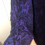 Lysse PURPLE SNAKE PRINT KNIT DRESS Photo 4