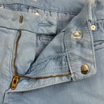 Joe’s Jeans Twill Denim Mid Rise Trouser Jeans Malibu Blue White Rivets Size 28 Photo 11