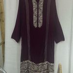 Kurti Embroidered Women’s Small Purple Photo 0