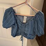 Sadie and Sage Striped crop top Photo 1