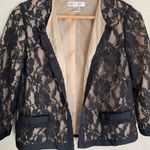 Newport News Black Lace Jacket Size Small Photo 4
