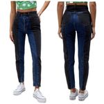 PacSun Women’s Eco Colorblocked Ultra High Waisted Slim Fit Jeans Size 26 Cotton Photo 2