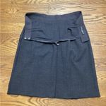 Dolce & Gabbana  virgin wool skirt. Charcoal gray. Size 44. Photo 4