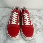 Vans Old Skool Canvas Red White Unisex Shoe Size 7 or 8.5 SKU#24388 Photo 2