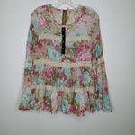 Aratta Silent Hourney shirt with lace details size small Pink Photo 1
