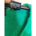 Vintage Floral Embroidered Teal Cardigan Sweater EUC Sz M Button Down Knitted Size M Photo 4