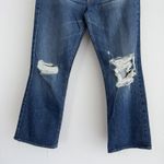 Mother Jeans Womens 29 The Tripper Dark Wash Distressed Your Treat Or Mine Blue Photo 2
