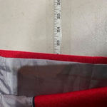 Talbots Women's Petite Notch Lapel Double Breasted Red Blazer Jacket Size 14P Photo 10