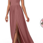 Azazie NWT  Kiri Bridesmaid Dress Size A0 Desert Rose
AZ3414071 Photo 0