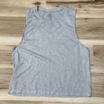 Sage  Collective Grey Cutout Athletic Tank Top Women’s Medium Photo 2