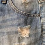 Guess High Waisted Denim Distressed Shorts Photo 3