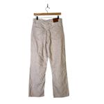 Levi's  Premium Ribcage Straight Corduroy Ankle Pants Womens 30 Pink Soft Grunge Photo 3