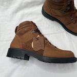 Clarks Womens Orinoco2 Hike Brown Warm Lined Nubuck Ankle Boots Lace-Up 8.5 M Photo 3