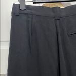 Tommy Bahama NWT Vintage Pleated Black Silk Shorts - Size 6 Photo 11