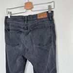 Madewell 9" High-Rise Skinny Black Distressed Cropped Jeans Womens Size 29 Photo 7