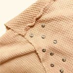 Vocal  pink thermal studded tank Large Photo 5