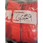 Athleta Long Sleeve Ruched Kangaroo Pocket Drawstring Hoodie Red Women's Size XS Photo 10