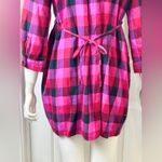 PINK - Victoria's Secret PINK Y2K Victoria's Secret Red and Black Plaid Shirt Size Large Photo 8