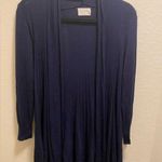 Dreamers  Navy Blue Open Front Cardigan Size Small Photo 0