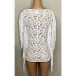 PilyQ New water lily fringe coverup. XXS. Regularly $179 Photo 6