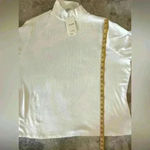 Mango Women’s White MNG Long Sleeve Top Photo 3