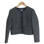 J.Crew  Wool-blend Herringbone Lady Jacket Heathered Grey Herringbone Photo 0