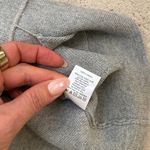 J.Crew  Sweater Jacket Gray Blazer Knit Career Workwear 100% Cotton Pockets XS Photo 10