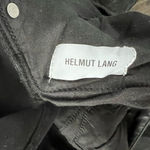 Helmut Lang  Coated Black Skinny Jean Photo 6