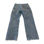 AGOLDE  90's Mid Rise Loose Fit Straight Leg‎ Jeans Distressed Size 27 Photo 2