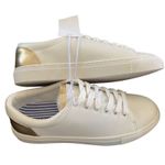 J.Crew Nwt Sneakers Metallic Gold Tone Shoes Preppy Photo 0