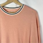 Hollister Peach Pink Thermal Crewneck Long Sleeve T-Shirt M Photo 2