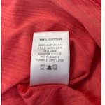 Jess & Jane Coral Fish Print Sleeveless Tank Dress Women's Size Medium Cotton Red Photo 5