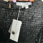 Baltic Born NWT  Kele Crushed Velvet Mini Dress black medium Photo 7