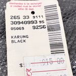 Vintage Judith Leiber exotic skin Karung snakeskin bag Black Photo 10