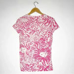 Lilly Pulitzer  Michelle Pink Animal Print T-Shirt – Size Small Photo 4